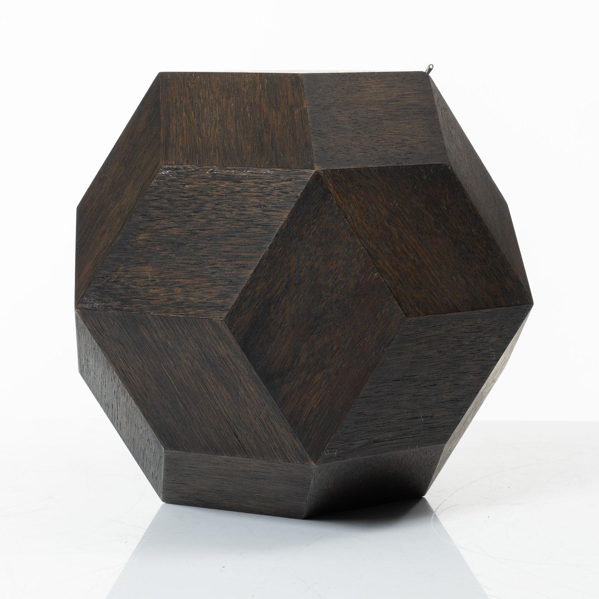 Hans Ahnlund, 'Rombic Trikontahedron'.