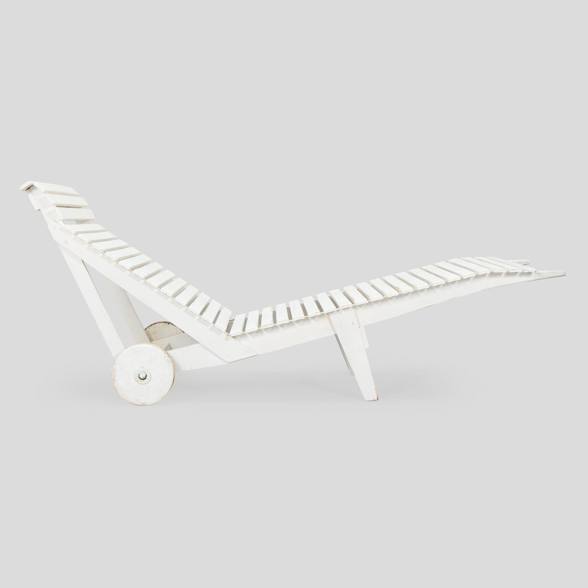 Aino Aalto, aurinkotuoli,  Artek 1900-luvun loppupuoli.