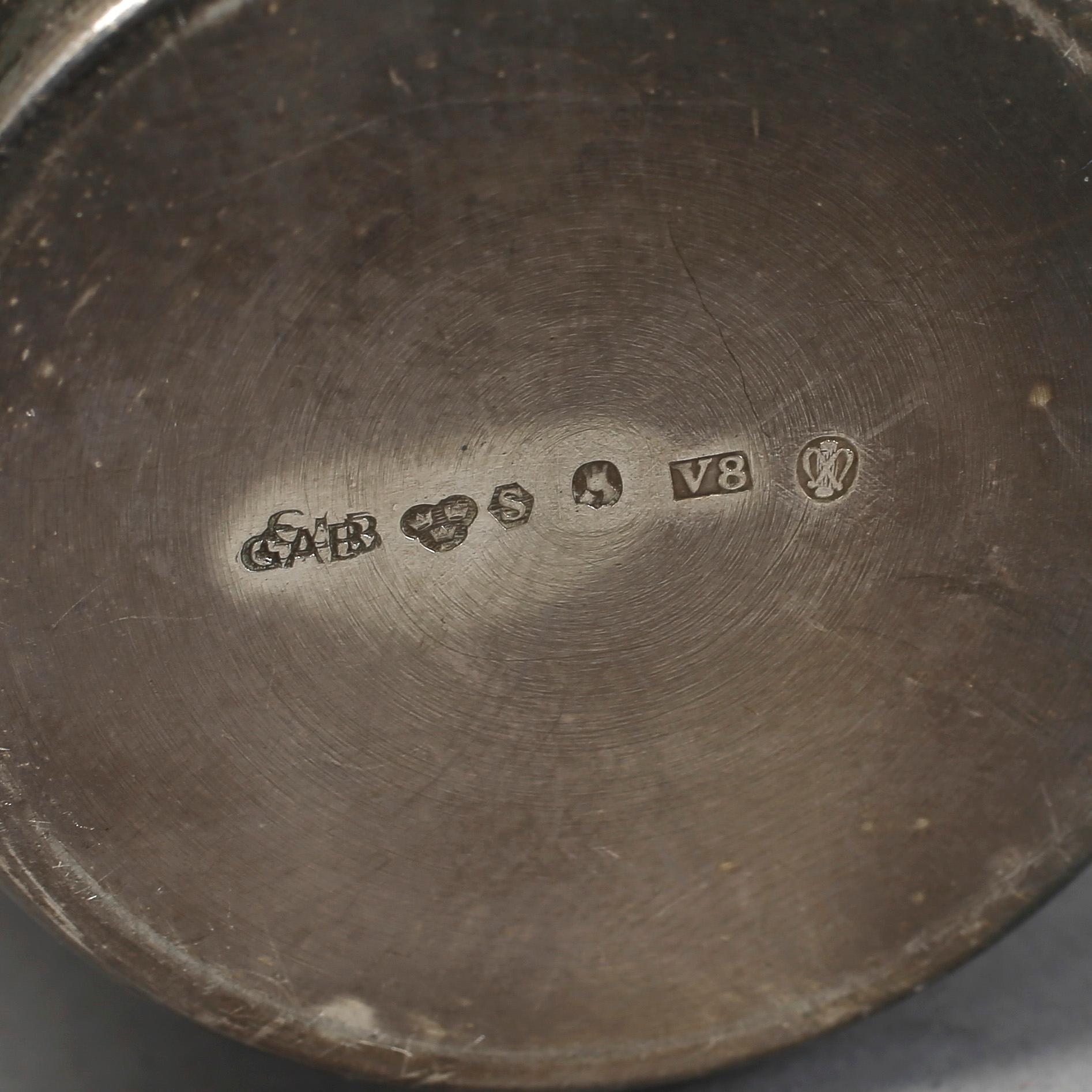 PARTI SILVER, 15 delar, 1900-tal. Tot vikt ca 618 g.