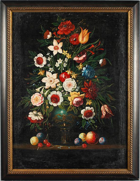 OKÄND KONSTNÄR, 2 st, oljor på duk, 2000-tal.