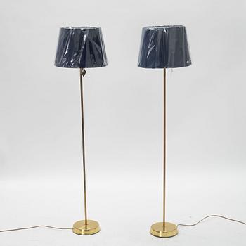 A pair of floor lights, Möller Armatur Eskilstuna, 1950's/60's.