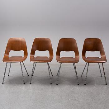 ALFREDO HÄBERLI, four 'Jill' chairs, Vitra, 2012.