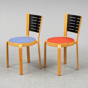 RUD THYGESEN & JOHNNY SØRENSEN, stolar, 4 + 2 st, Magnus Olesen A/S, Durup, Danmark.