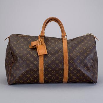 VÄSKA, "Keepall 50", Louis Vuitton.