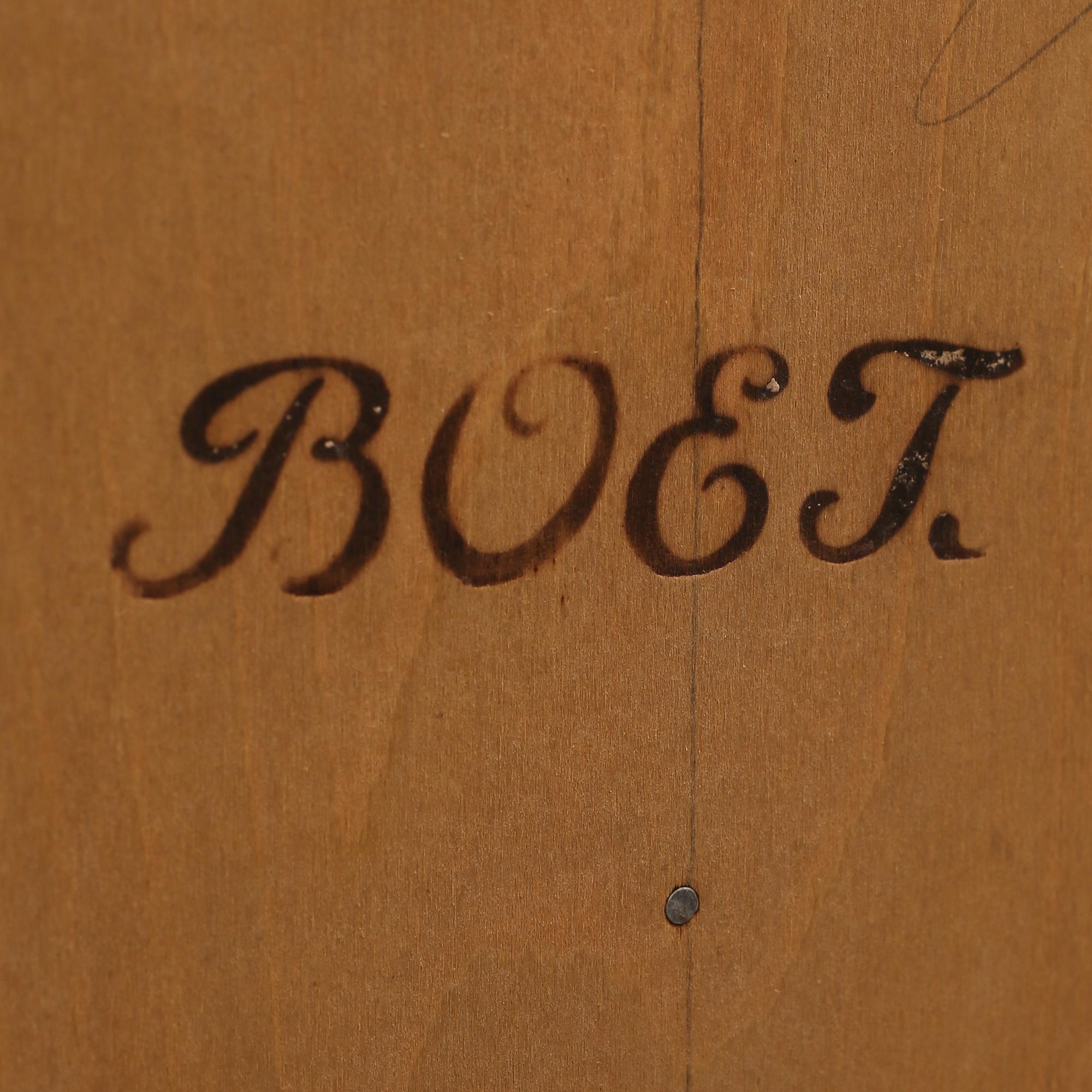 SKÅP, Otto Schultz, Boet, 1900-talets andra kvartal.