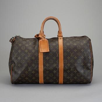 VÄSKA,"Keepall 45". Louis Vuitton.