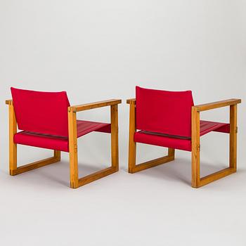 Torsten "Totti" Laakso, a pair of armchairs, “Farmari”, Skanno, 1965.