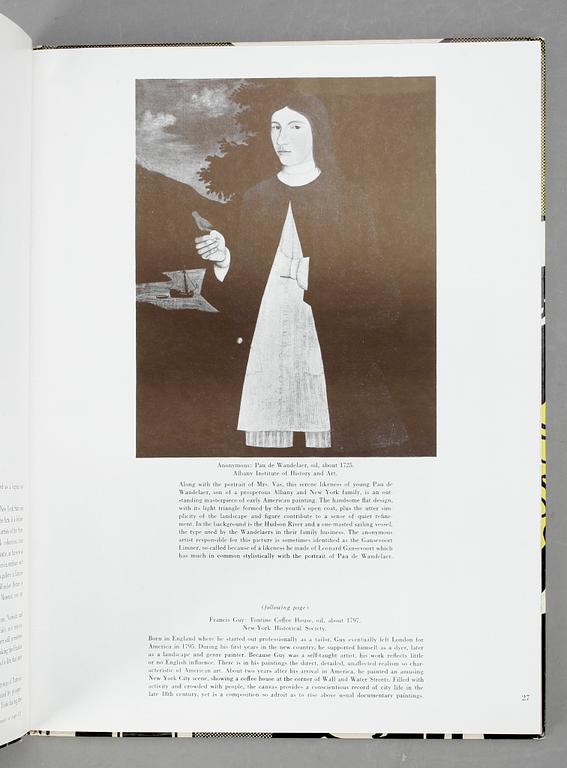 ROY LICHTENSTEIN, efter, omslag för Art in Americas New York upplaga.