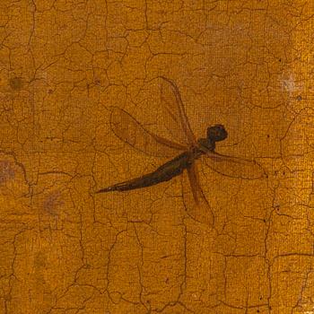 CHARLES GOGIN, 4, oil on canvas, signed Charles Gogin and C.G. With numbering 175 in red on all four.