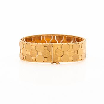 Bracelet, 18K gold, Uno A Erre, Italy.