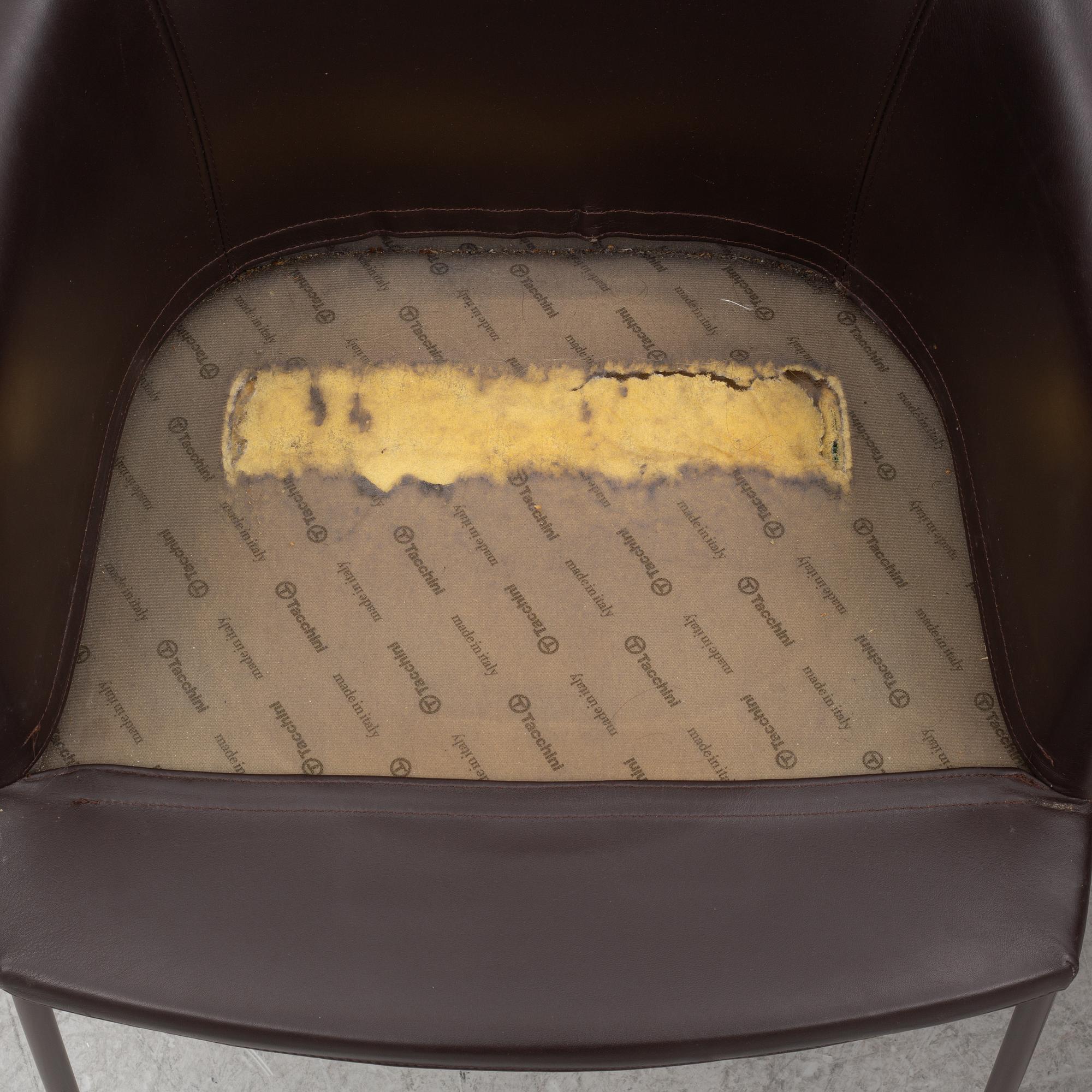 Claesson Koivisto Rune, four "Montevideo" chairs, Tacchini, Italy.