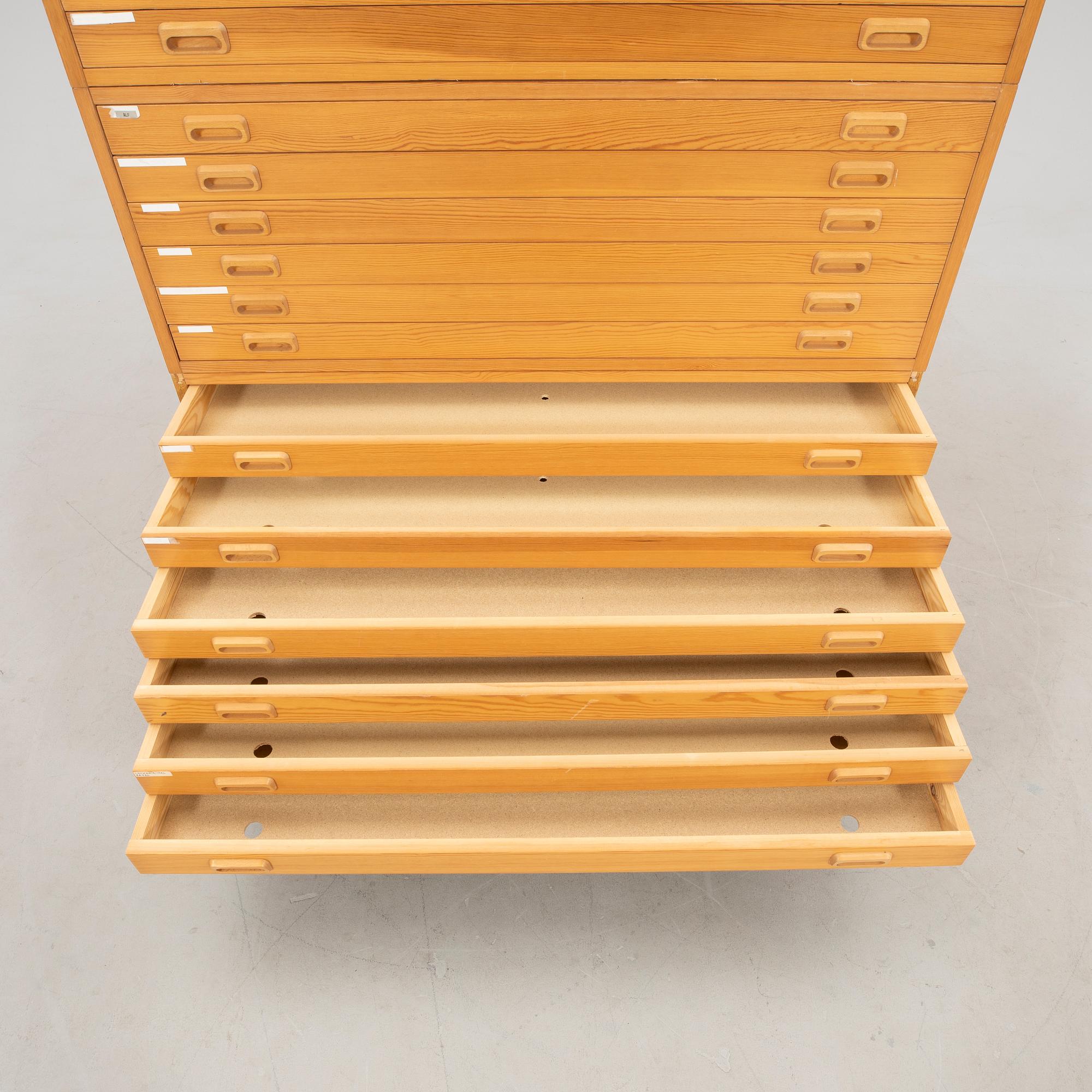 Arkivskåp 1900-talets senare del.