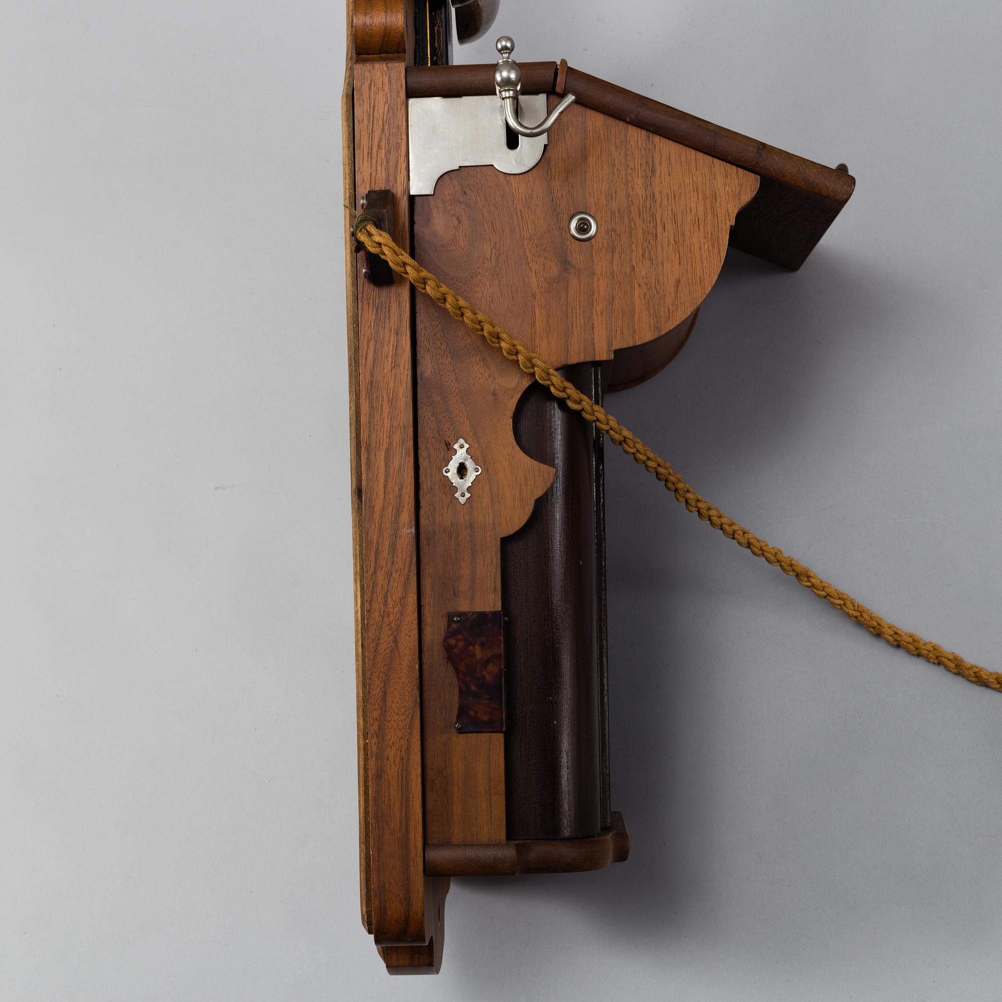 VÄGGTELEFON, L. M. Ericsson, Stockholm, 1914.
