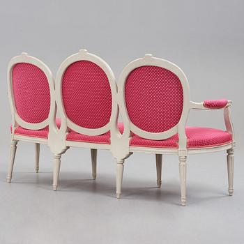 SOFFA, gustavianskt stockholmsarbete, 1700-talets slut.