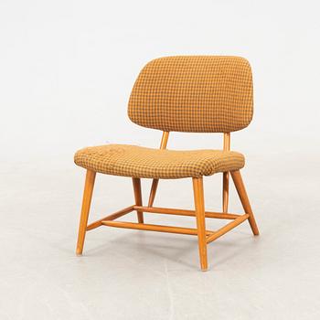 Alf Svensson, fåtölj, "TeVe", Bra Bohag, Studio Ljungs Industrier 1950-tal.