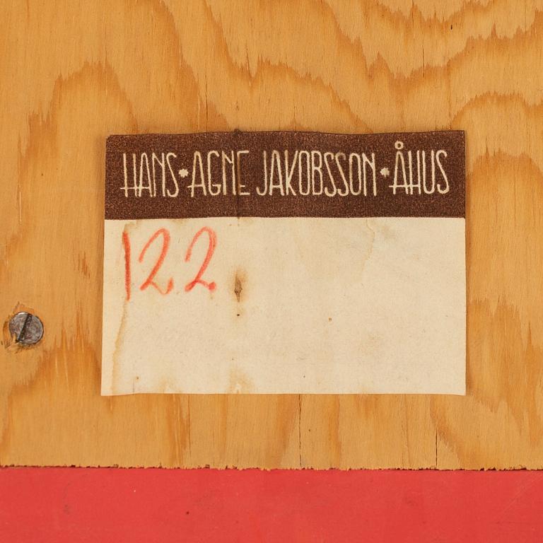 Hans-Agne Jakobsson, a mirror, mid 20th century, signed Lisa J Åhus -53.