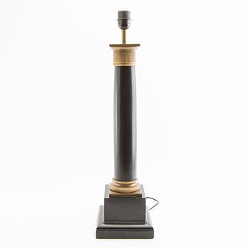 Table lamp, Empire style, second half of the 20th century.