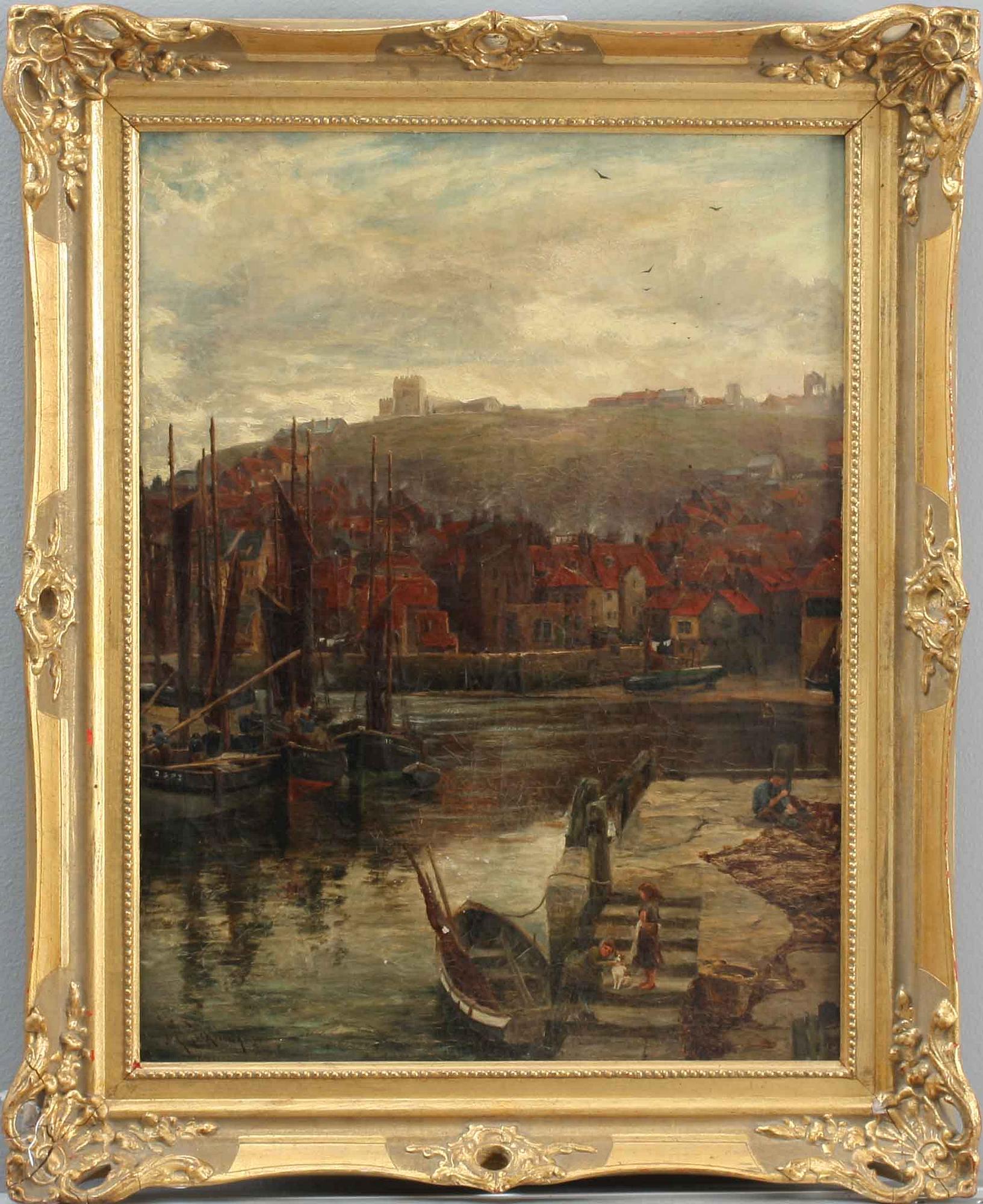 JOSEPH LANGSDALE PICKERING, tillskriven, olja på duk, sign.