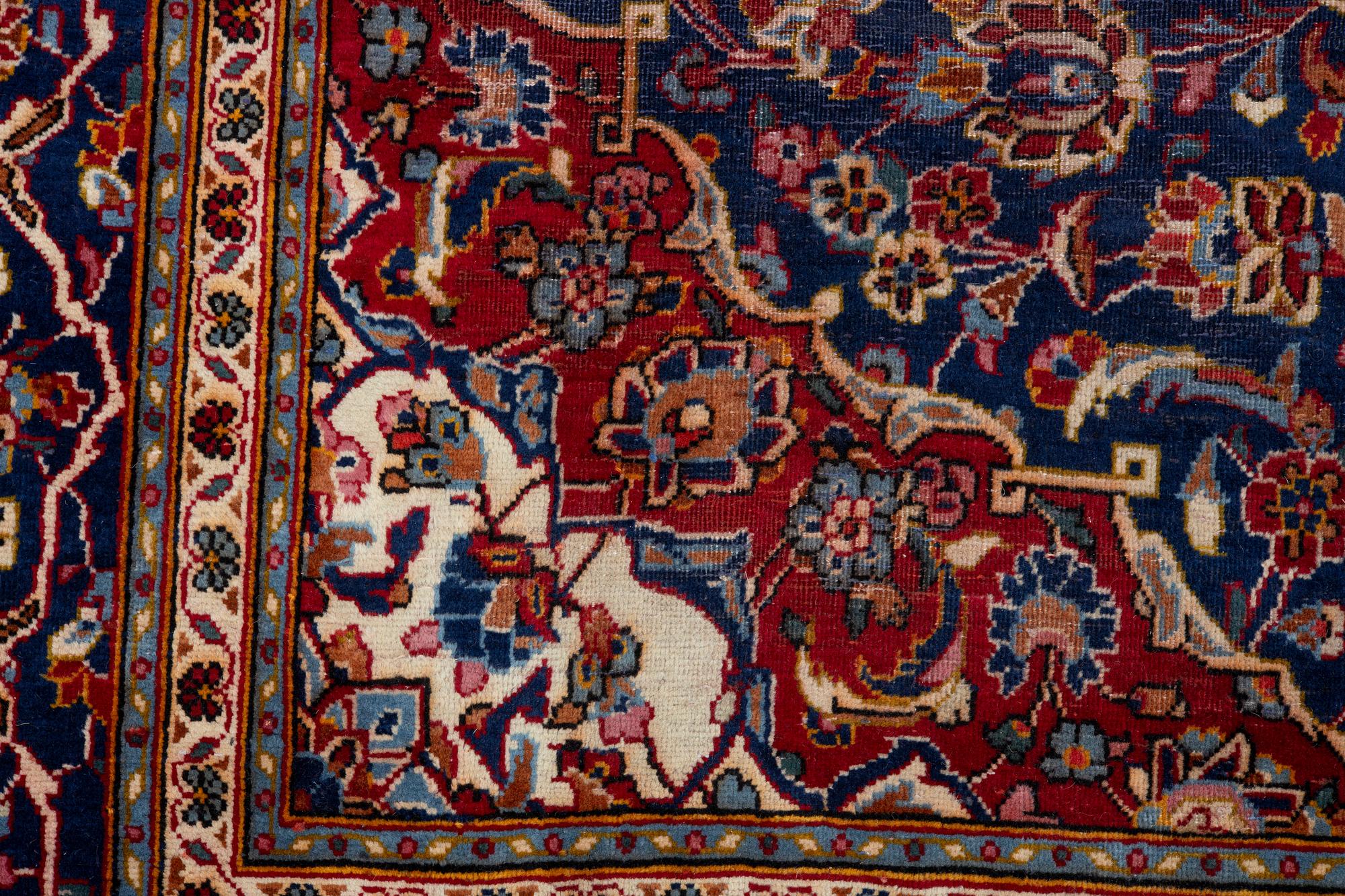 Carpet, Keshan, 310 x 198 cm.