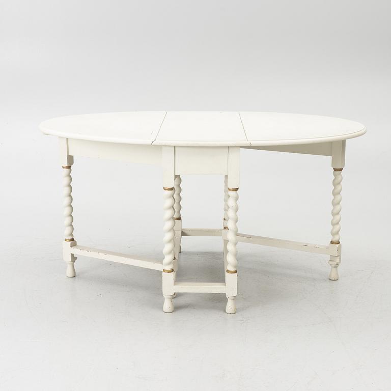 Drop-leaf table, Nordiska Kompaniet, first half of the 20th century.