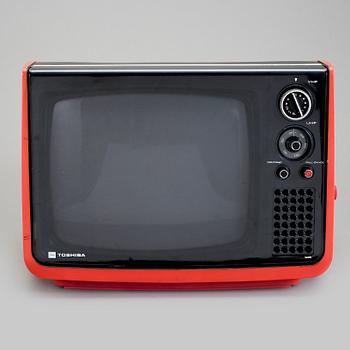 TV, Toshiba, Modell 12SS, 1970-tal.
