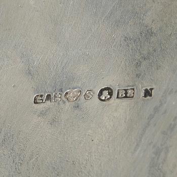 Guldsmedsaktiebolaget (GAB), Skål och vas, silver, Stockholm 1923-1928.