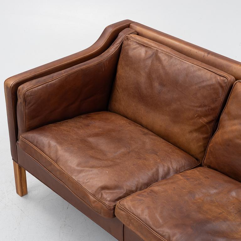 Børge Mogensen, soffa, modell 2212, Fredericia Stolefabrik, Danmark.