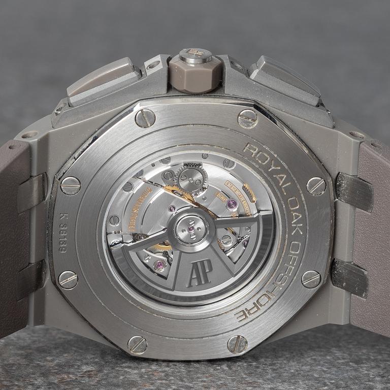 Audemars Piguet, Royal Oak Offshore, "Grey Ceramic", chronograph, ca 2019.