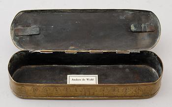 DOSA, mässing, 1700-/1800-tal.