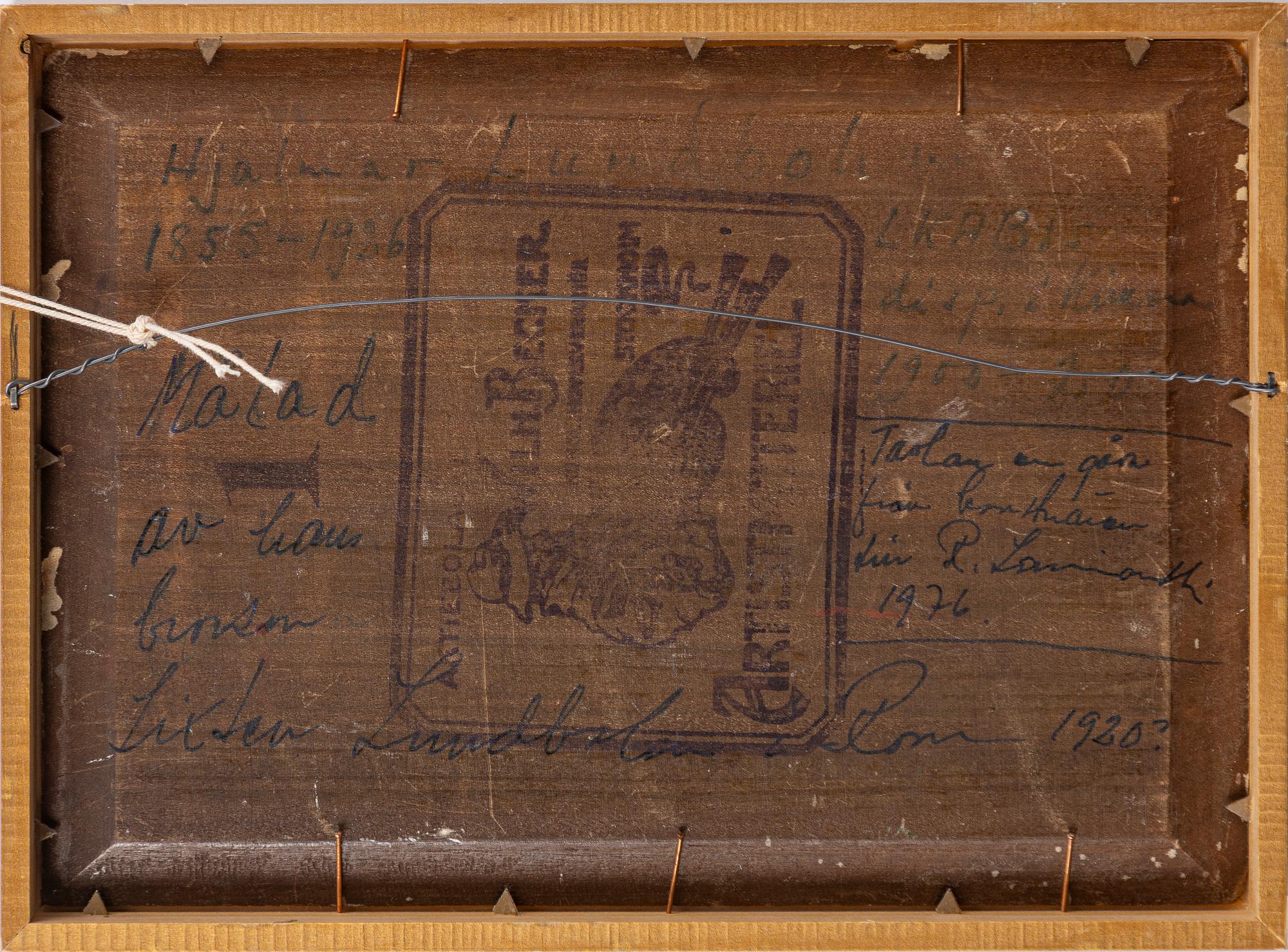 Sixten Lundbohm, "Herman Lundbohm" (1855-1926).