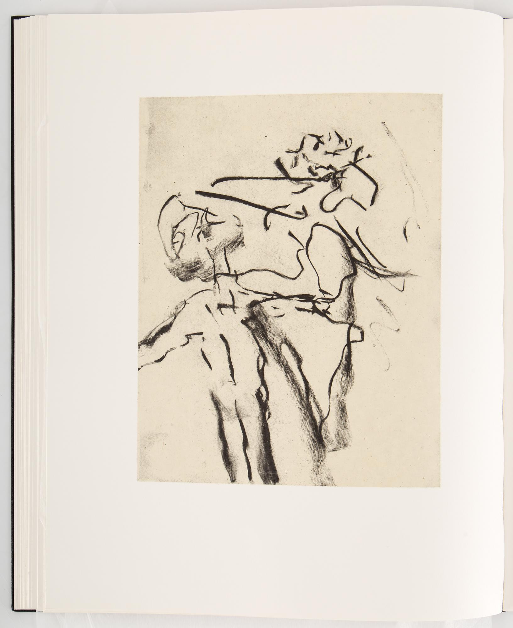 WILLEM DE KOONING, Poems by Frank O'Hara with litographs by Willem De Kooning, signerad och numrerad 174/550.