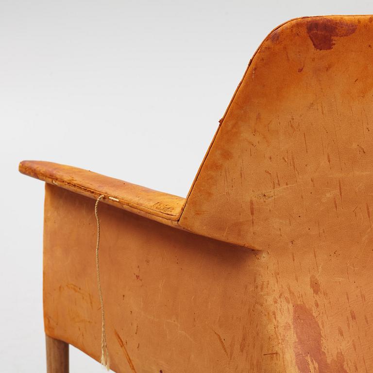 Ejner Larsen & Aksel Bender Madsen, an arm chair, Willy Beck, Denmark, 1960's.