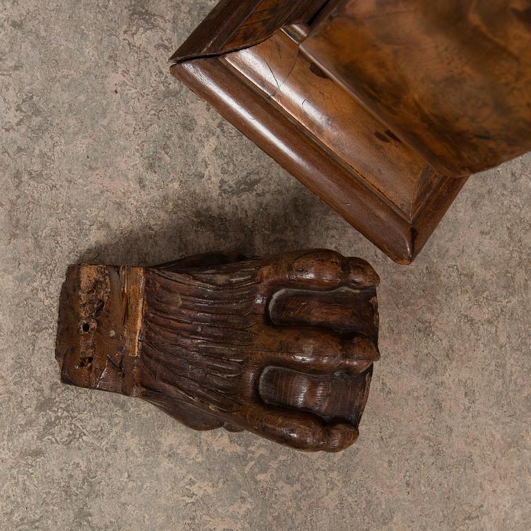 SEKRETÄR, barock, Tyskland, 1700-tal.