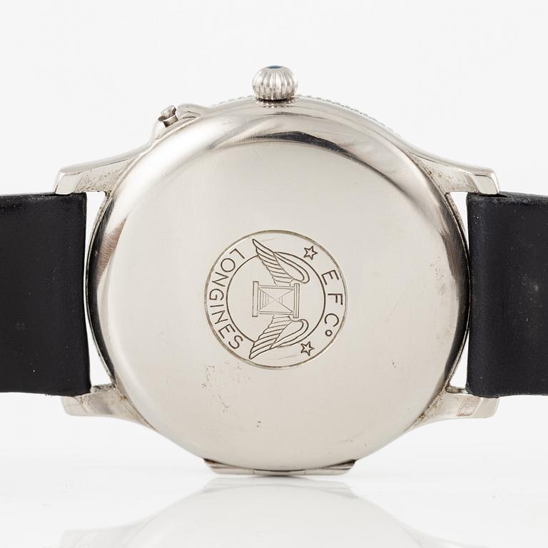 Longines, Lindbergh Hour Angle, wristwatch, 38 mm.