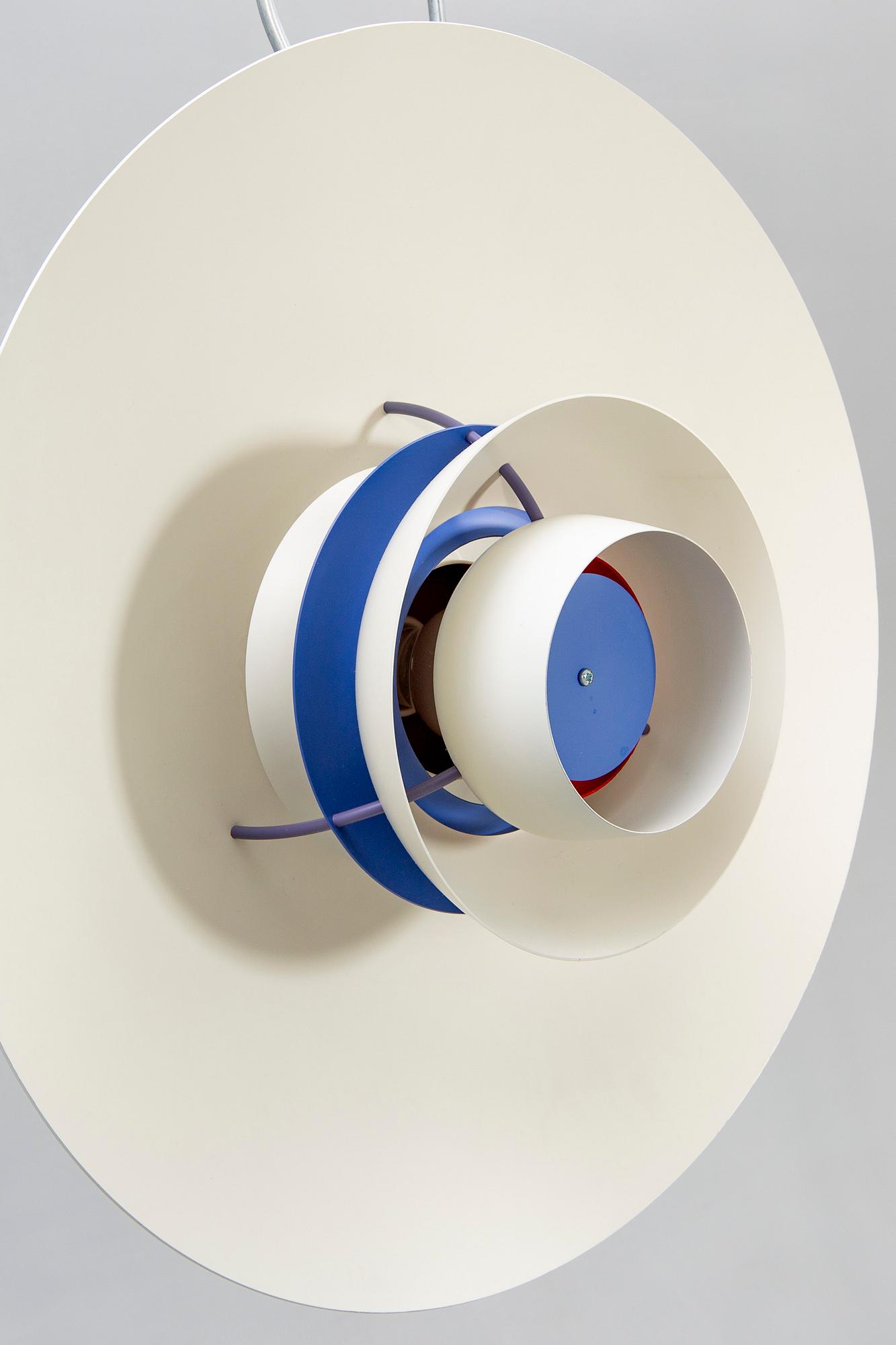 Poul Henningsen, a PH 5 ceiling pendant for Louis Poulsen Denmark.