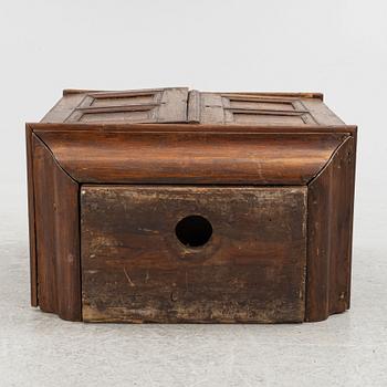 A South German or Tiroler Baroque marquetry curio cabinet, circa 1700.