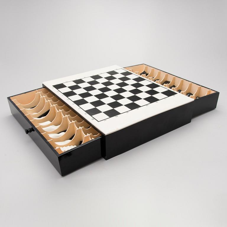 A CHESS SET, signed Pauli Partanen, Arabia Finland.