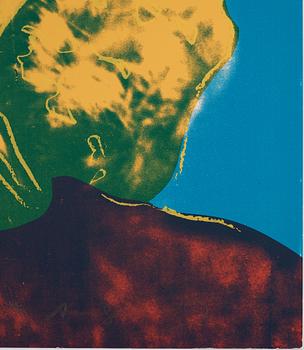 Andy Warhol, "With Hat", ur: "Ingrid Bergman".