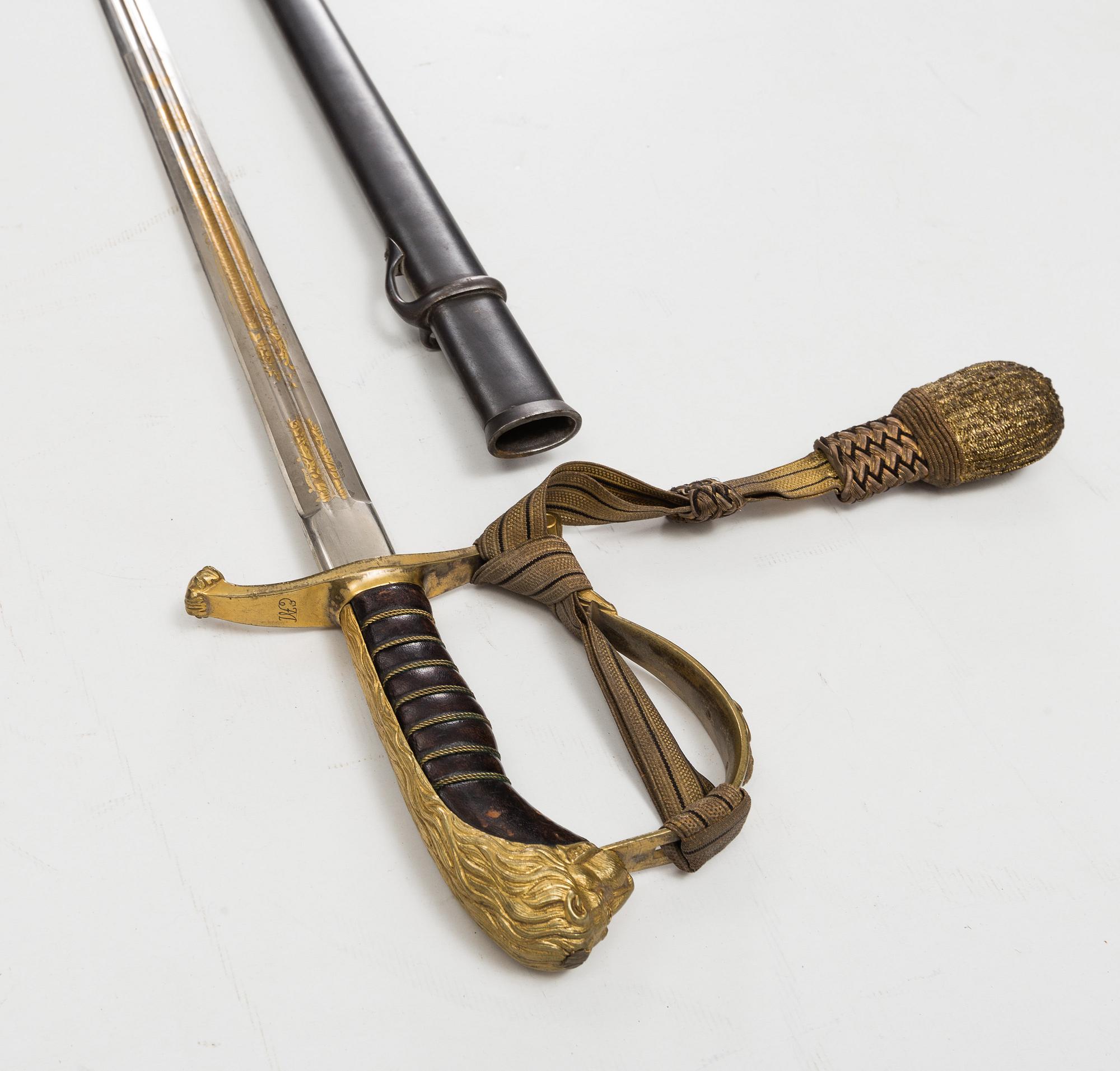 SABEL, svensk, m/1899 för infanteriofficer.