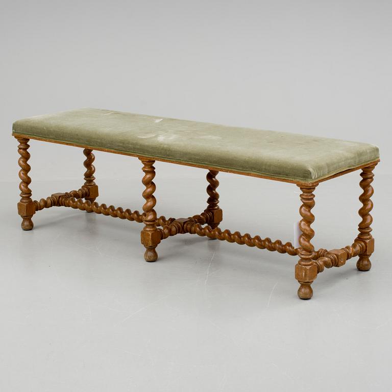 BÄNK, barockstil, omkring år 1900.