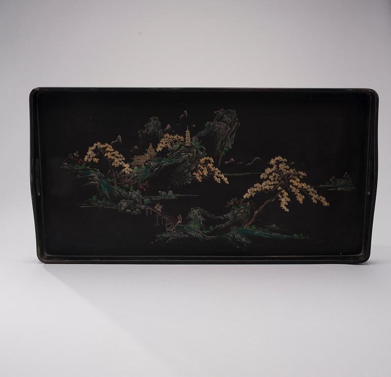 TESERVIS, 10 delar, plast, Kina, 1900-talets senare hälft.