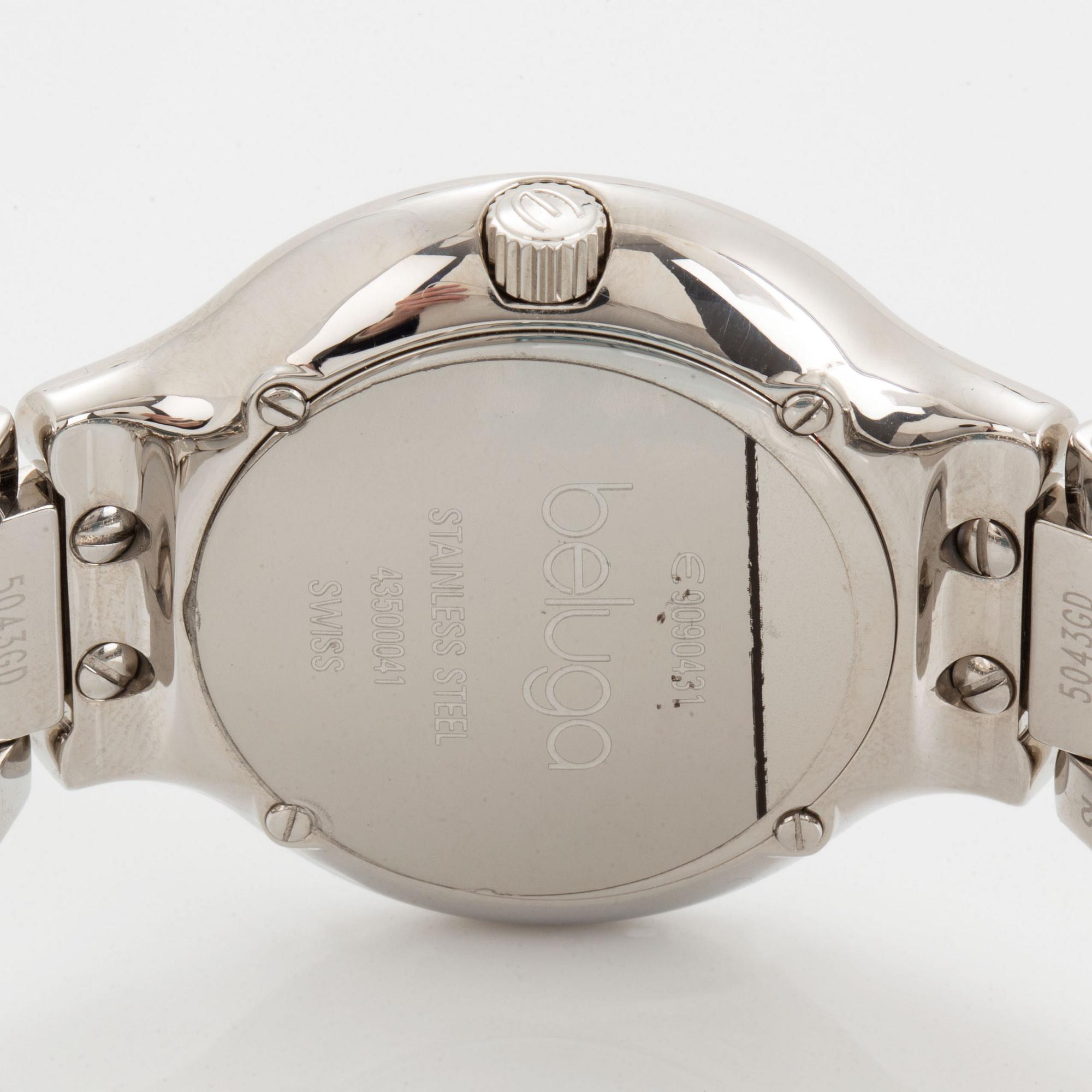 Ebel, Beluga, Grande Lady, wristwatch, 34 mm.