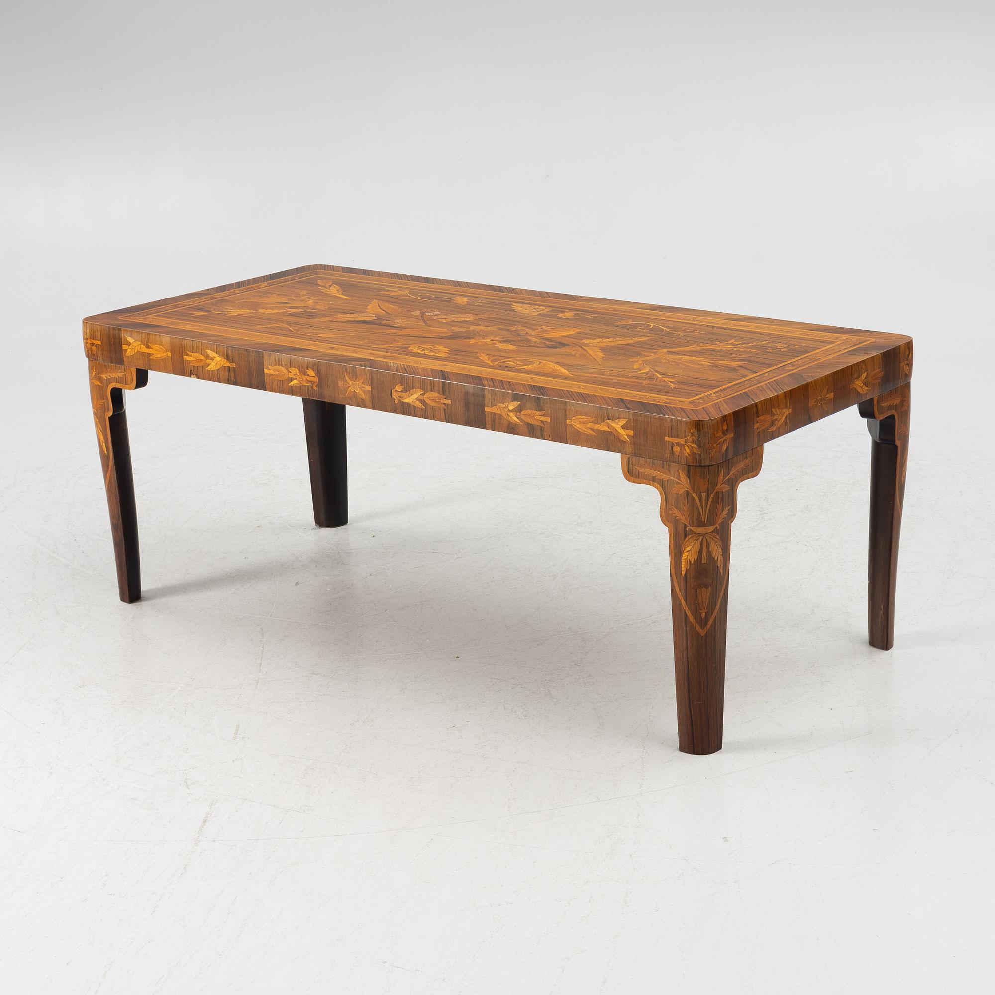 Carl Malmsten, bord, snickarmästare Albin Johansson, Stockholm, ca 1938.