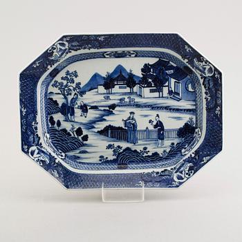 STEKFAT, porslin, Kina, kompaniporslin, 1700-/1800-tal.
