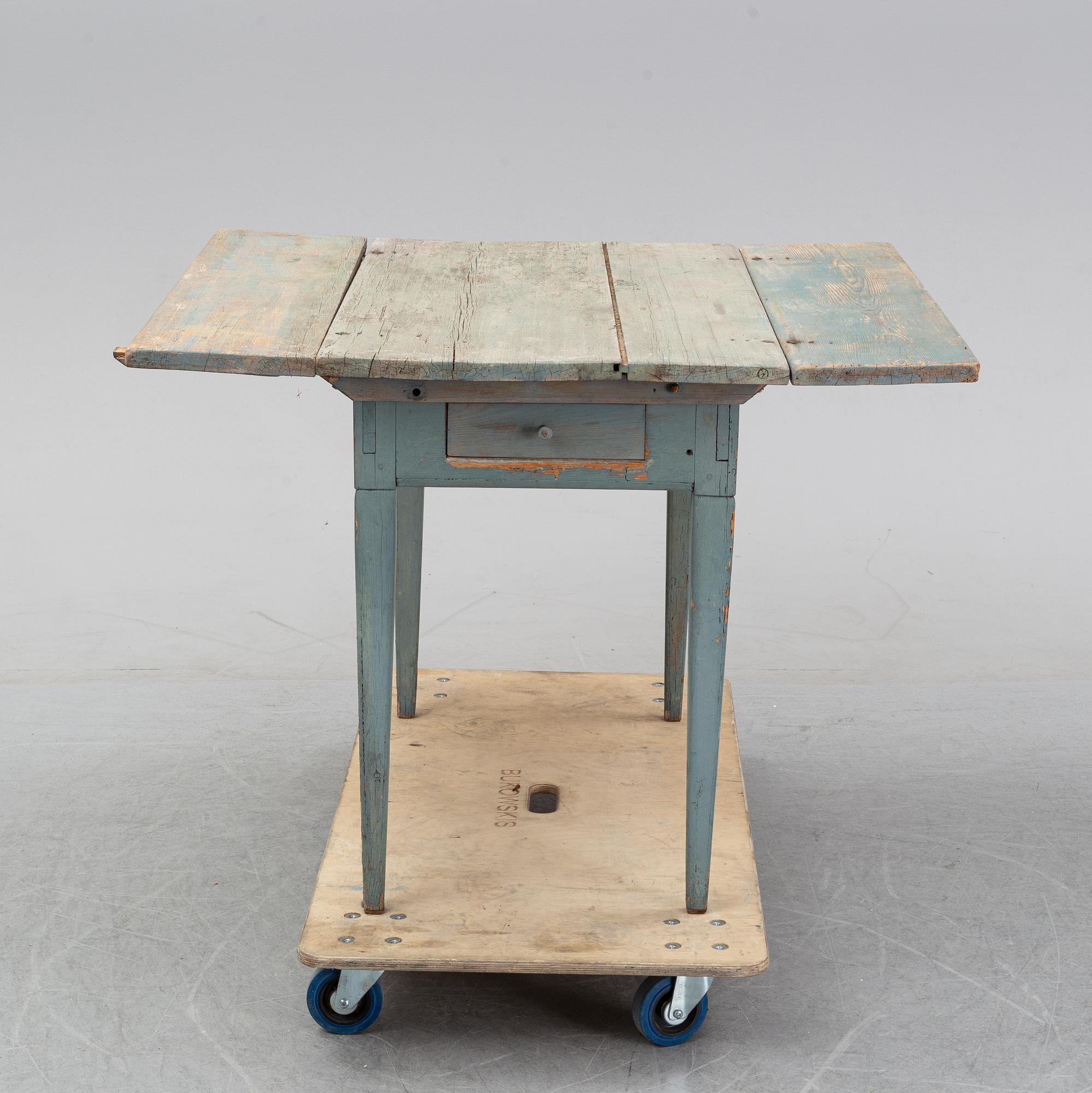 A 19th century percussion table.
