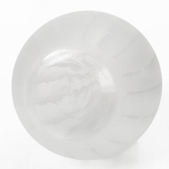 Ingegerd Råman, Vase, sandblasted and enamel-painted glass, Orrefors, Limited Edition, 2007.