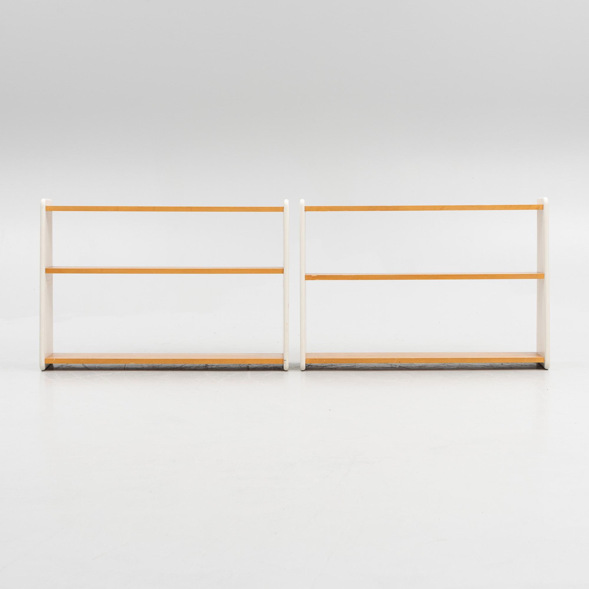 Elias Svedberg, a pair of bookcases, Nordiska Kompaniet, Sweden, 1960's.