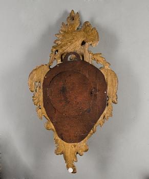 VÄGGPENDYL, av Joachim Hovenschiöld d ä, rokoko, verksam i Stockholm 1767-1800.