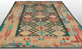 A carpet, Kilim, ca 340 x 257 cm.