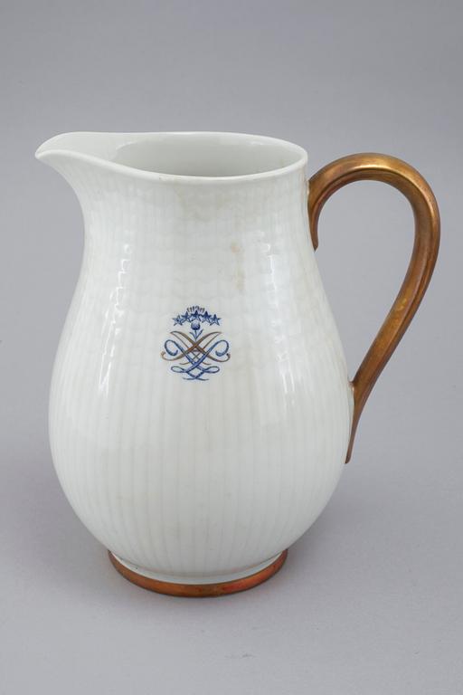 SERVIS, 119 delar, "Swedish Grace" med monogram, porslin, Rörstrand, 1900-tal.